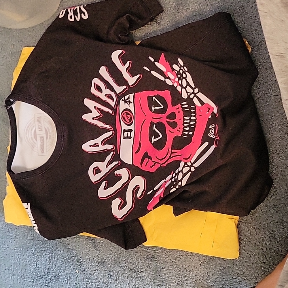 Jiu-jitsu rashgaurd scramble M